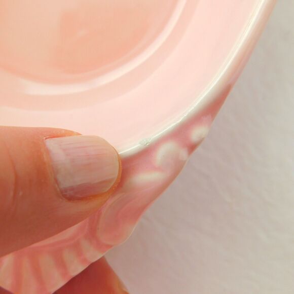 Miramar of California USA Pottery Pink Dishes Lot of 3 Vintage MCM Serving Candy - Picture 5 of 13